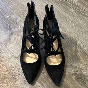 Vince Camuto Suede Strappy Heels
